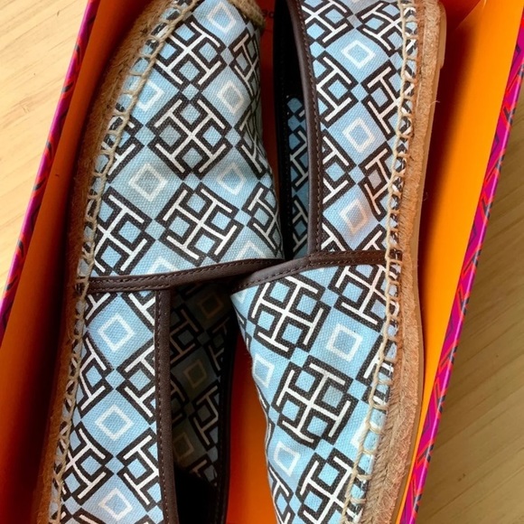 Tory Burch Shoes - Tory Burch “T” logo slip-ons, size 9.